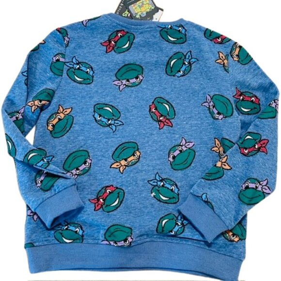 TMNT x Andy & Evan® Teenage Mutant Ninja Turtles Blue Unisex Sweat Set NWT 8 - Picture 5 of 11